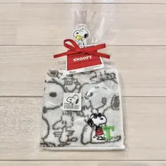 SNOOPY スヌーピー タオルハンカチ PEANUTS イニシャル T