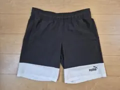 【美品】PUMA プーマ 黒白 ハーフパンツのサムネイル