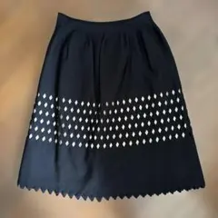 FENDI フレアスカート ブラックのサムネイル
