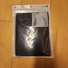 ユニクロ　エアリズムクルーネックT ブラック/黒　M