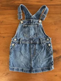 babygap オーバーオール　デニム　スカート　ジャンスカ