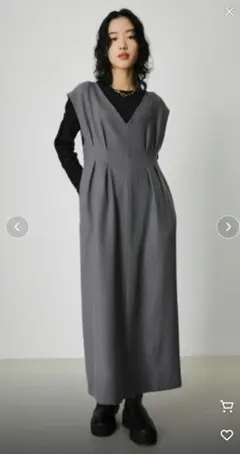 AZUL BY MOUSSY ウエストタックワンピースのサムネイル
