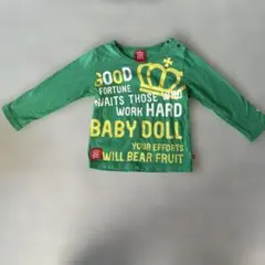 BABYDOLL 長袖Tシャツ グリーン