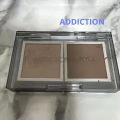 ★ADDICTIONアイシャドウ2色セットケース付き