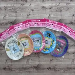 【ノベルティ】サントリー × たまごっち プレート　全5種コンプリートセットのサムネイル