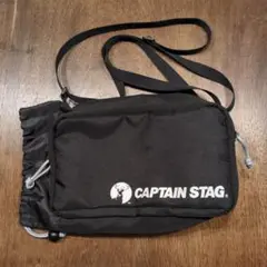 CAPTAIN STAG ブラック サコッシュ