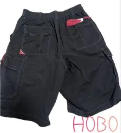 HOBO Denim カーゴショートパンツ ブラック 2XLのサムネイル