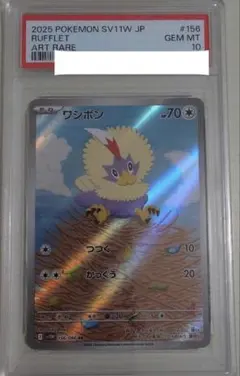 ポケモンカード ワシボン AR PSA10