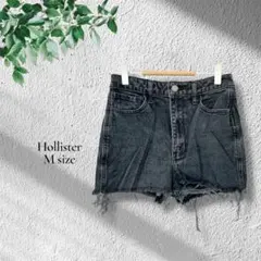 美品✨️Hollister【M】ウルトラハイライズ モムジーンズ ダークグレー
