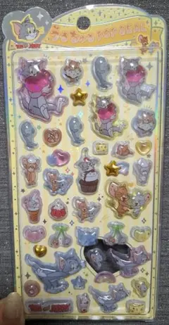 【正規品】うるちゅるポップシール トムとジェリー