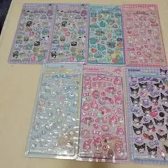 サンリオボンボンドロップシール 7枚セット　正規品