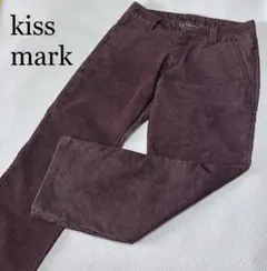 キスマーク ゴルフパンツ　コーデュロイパンツ ブラウン