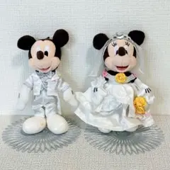 し*ぜ様 ウェディングミッキー＆ミニー☆ぬいぐるみ