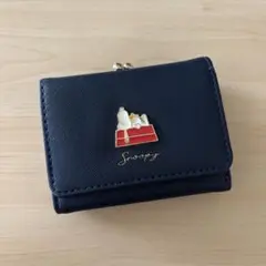スヌーピーがま口財布 SNOOPY三つ折り財布 スヌーピーお財布