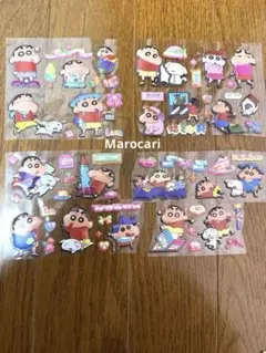 クレヨンしんちゃん ぷっくりシールセット