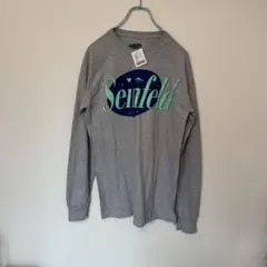 【タグ付き】Seinfeld 長袖Tシャツ グレー