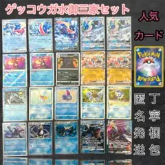 ゲッコウガ　まとめ売り　クリムゾンヘイズ　御三家　水ポケモン　ポッチャマのサムネイル