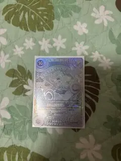 スリーブ1枚＋モンキー・D・ルフィ SP 3周年 銀背景 パラレル 銀ニカ