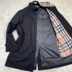 極美品✨バーバリーロンドン ダウンライナー メガチェック ステンカラーコート M