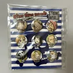 ONE PIECE ワンピース ストロングワールド 公開記念特典 缶バッジ