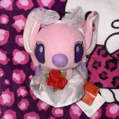 ディズニー リロ＆スティッチ エンジェル ぬいぐるみ マスコット タグ付き