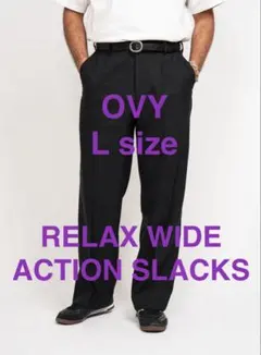 2025 新作 OVY RELAX WIDE ACTION SLACKS RELAX WIDE ACTION SLACKS (3/23受注販売) | OVY