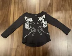 美品baby GAP ３歳 100cm ユニコーン ロンT 長袖カットソー