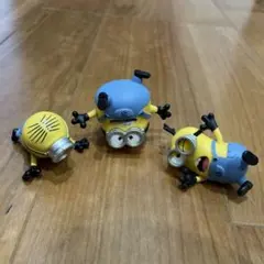 ミニオンズ すってんころりん　フィギュア　ケビン　オットー　シュチュアート