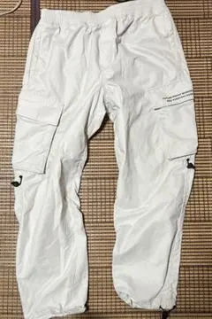 H&M ホワイト カーゴパンツ