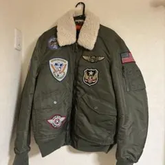 ALPHA INDUSTRIES MA-1 ボア襟 Lのサムネイル