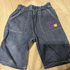 ミキハウス デニムハーフパンツ 90cm