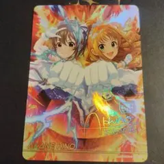 MR 日野茜 カードフォリオボックス特典スリーブ2つ アイドルマスターシンデレラガールズ カードフォリオ 日野茜 MR2枚