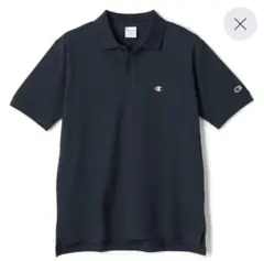 【5,610円で購入】Champion ワンポイントポロシャツ AOKI 紺