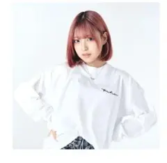 mnm オーバーサイズロングTシャツ ホワイトのサムネイル