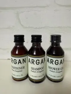 旅行用シャンプーセット アルガンオイル