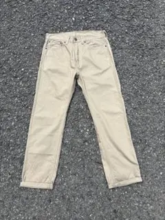 Levi's 505 ベージュ デニム W32 L32