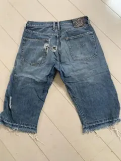 デニムハーフパンツ　element