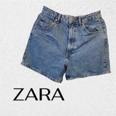ZARA デニム ハーフパンツ レディース カジュアル　夏服　ジーンズ