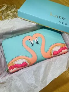 kate spade フラミンゴ 長財布