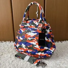 タグ付き muta 2way レザー ショルダーバッグ ボストン カモフラ 希少のサムネイル