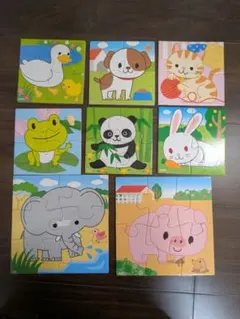 くもんジグソーパズル　Step1 どうぶつ