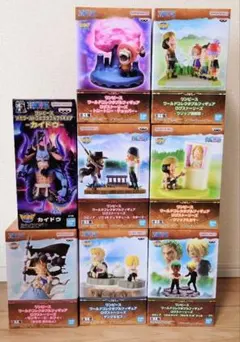 ワンピースフィギュア 8体まとめ売り