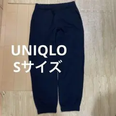 UNIQLO HEATTECH ブラックスウェットパンツ S