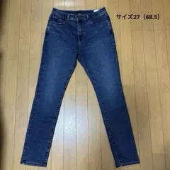 ユニクロ　ヒートテックウルトラストレッチスリムフィットジーンズ　ブルー