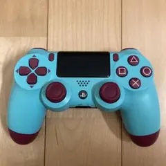 PS4コントローラー アクアブルー バーガンディ