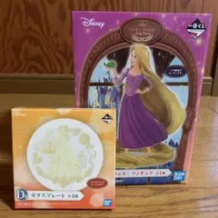 一番くじ　ディズニー　プリンセス　A,D賞　ラプンツェル　フィギュア 未開封