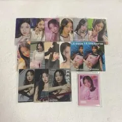 lesserafim トレカ 缶バッジ まとめ売り カズハ