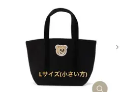 本日発売】フェイラー オールドテディ ワッペントートバッグ ブラック