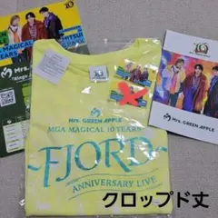 Mrs. GREEN APPLE　ミセス　限定　Tシャツ フィヨルド　クロップド