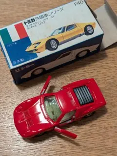 トミカ ランボルギーニ ミウラ SV 1/62 F40 - メルカリ